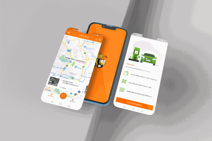 Parkingbees is a cashless parking management solution app that helps drivers find the nearest parking location in the area.